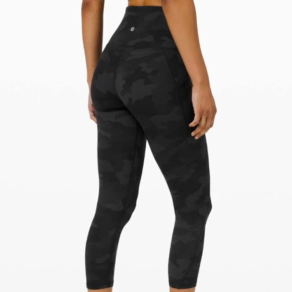 Lululemon Align High Rise Crop with Pockets 23